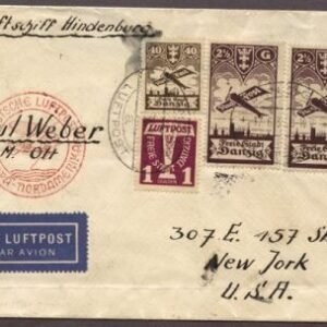 Danzig 1936 3rd North America Flight