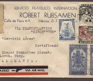 Mexico 1936 2nd North America Flight S.411D