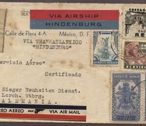 Mexico 1936 2nd North America Flight S.411D