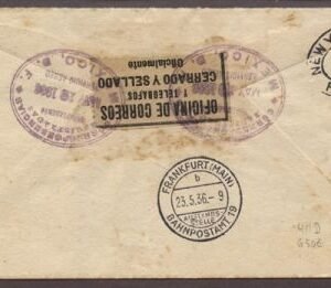 Mexico 1936 2nd North America Flight S.411D