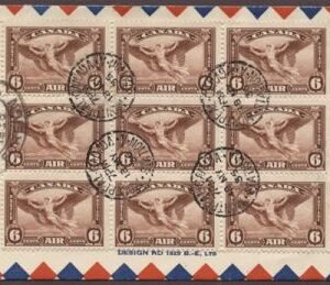 Canada 1936 2nd North American Hindenburg Flight S.411C