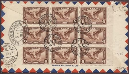 INV-08129x1_9d823f8c-823b-4ceb-9483-3e67ea72079b Canada 1936 2nd North American Hindenburg Flight S.411C