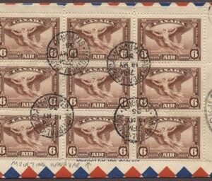 Canada 1936 2nd North America Flight S.411C