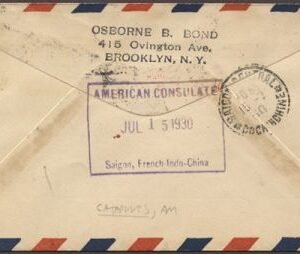 US 1930 C9 "Bremen" Catapult to Indochina