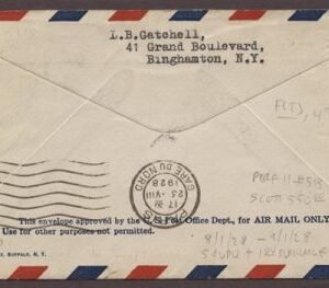 US 1928 "Ile De France" Catapult, Scott 518, 648