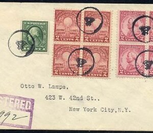 US Pennsylvania, Sharpsville 410, 654, 689  Fancy Cancel Cover