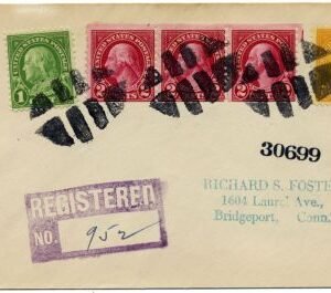 US Pennsylvania, Sharpsville 599, 632, 642  Fancy Cancel Cover, Oval grid