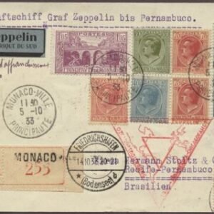 Monaco / Chicago 1933 Flight to Brazil S.238Aa
