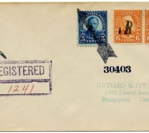 US Pennsylvania, Corry 637, 638 Fancy Cancel Cover, Arrow, Hand