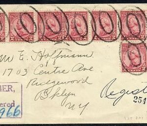 US New York, New York 689 Fancy Cancel Cover