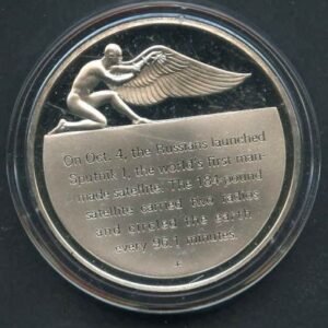 Space Achievement Silver Medal  Sputnik l