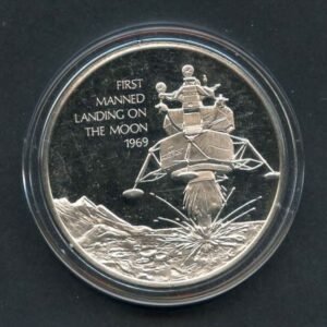 Space Achievement Silver Medal  First Manned Landing on the Moon