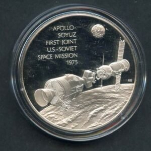 Space Achievement Silver Medal  Apollo Soyuz