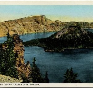US 1927 Lindbergh Day PPC, 644 Wizard Island