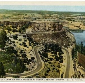 US 1927 Lindbergh Day PPC 644 PNS, Columbia River Hwy.
