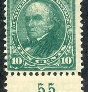 US 273 Bureau & Regular Issues Fine LH Plate Number Single cv $95