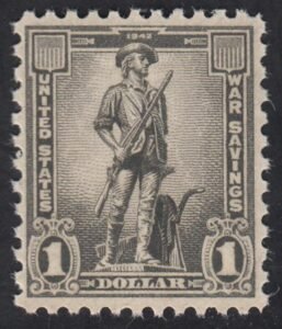 US WS10 War Savings Stamp F - VF NH