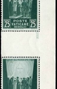 Vatican 84 - 86 F - VF NH Gutter Pairs