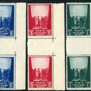 Vatican 99 - 101 Block of 16 with Control Number