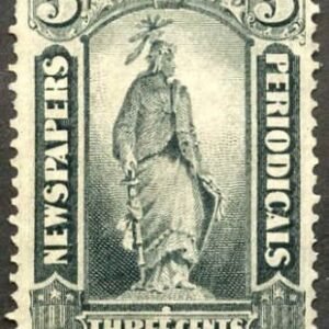 US PR10 Newspapers F - VF Top Straight Edge