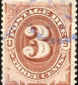 US J17 Postage Dues F - VF Used