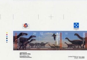 Micronesia 199 Imperf S/S Dinosaurs - PHILAKOREA