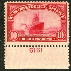 US Q6 Parcel Post F - VF LH Plate Number Single