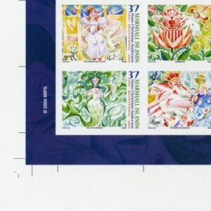 Marshall Is. 854 Imperf Block of 4, Fairy Tales