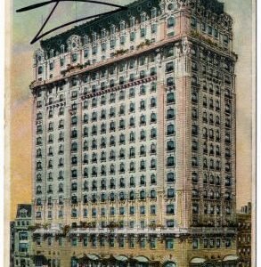 Autographs Salvador Dali on PPC of St. Regis Hotel in NY