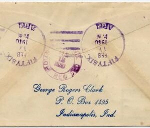 US Arkansas, Fifty-Six Fancy Cancel Cover, Solid Numerals