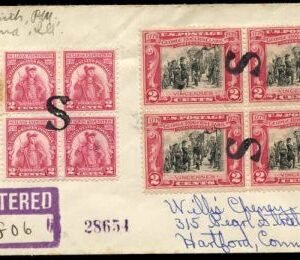 US Illinois, Savanna 410, 651, 657 Fancy Cancel Cover