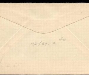 US Illinois, Bondville  551 Fancy Cancel Cover, St. Patrick's Day, Clover