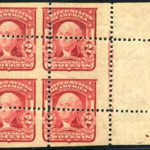 US 319 Bureau & Regular Issues LH NH Misperfed Block Error