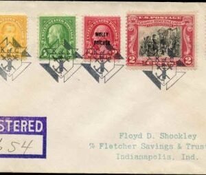 US Kentucky, Ed 552, 554, 562, 646, 651 Fancy Cancel Cover,  Knights of Columbus