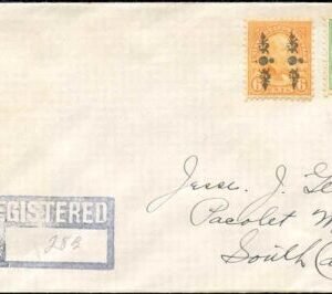 US Kentucky, Ed  552, 554, 562, 651  Fancy Cancel Cover, Ornate