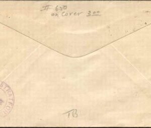 US Kentucky, Gee 552, 563, 650 Fancy Cancel Cover