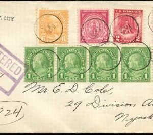 US Maine, Sanford 552, 558, 645, 682, 688 Fancy Cancel Cover