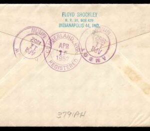 US Minnesota, Amboy 741, 829, 945, 1004 Fancy Cancel Cover