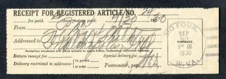 INV-09329×2-1 US West Virginia, Big Four 554, 557, 564, 688 Fancy Cancel Cover, "4" Cancel