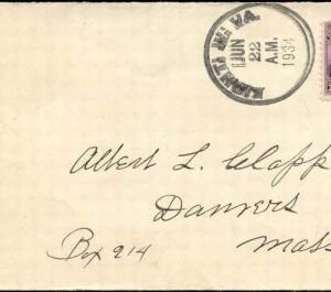 US West Virginia, Eight 708 Fancy Cancel Cover