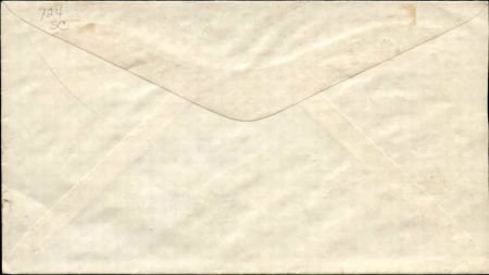 INV-09337×1-1 US West Virginia, Star City 724 Fancy Cancel Cover, New Year