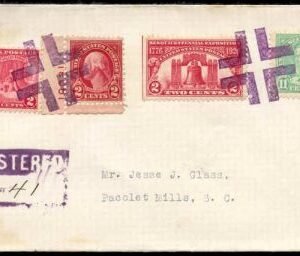 US Wisconsin, Royalton 554, 563, 627, 645 Fancy Cancel Cover