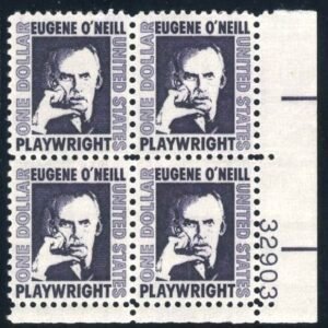 US 1294b VF + NH Plate Block Black Violet APS Cert - Modern Rarity! cv $1,000
