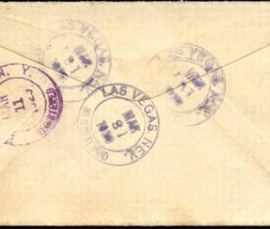 US Nevada, Las Vegas 562 Fancy Cancel Cover, 6-pointed Star