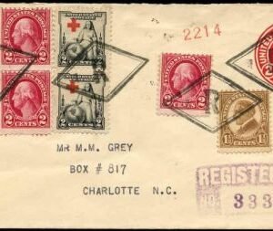 US New Jersey, Edgewater 553, 554, 702, U429  Fancy Cancel Cover, Diamond Shape