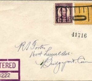 US New Jersey, Hoboken 555, 556, 562 Fancy Cancel Cover