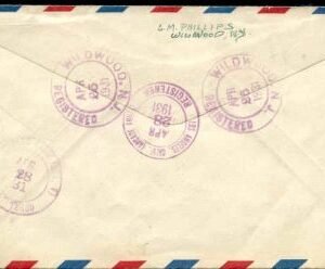 US New Jersey, Wildwood 560, 649, 650, 690 Fancy Cancel Cover