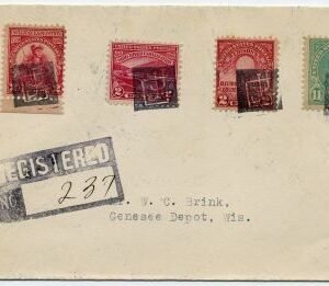 US South Carolina, Pacolet Mills 563, 654, 657, 681 Fancy Cancel Cover