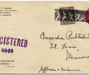 US Oregon, Eugene 566, U429 Fancy Cancel Cover