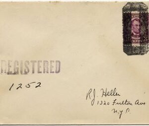US Ohio, Oberlin 555, 563 Fancy Cancel Cover